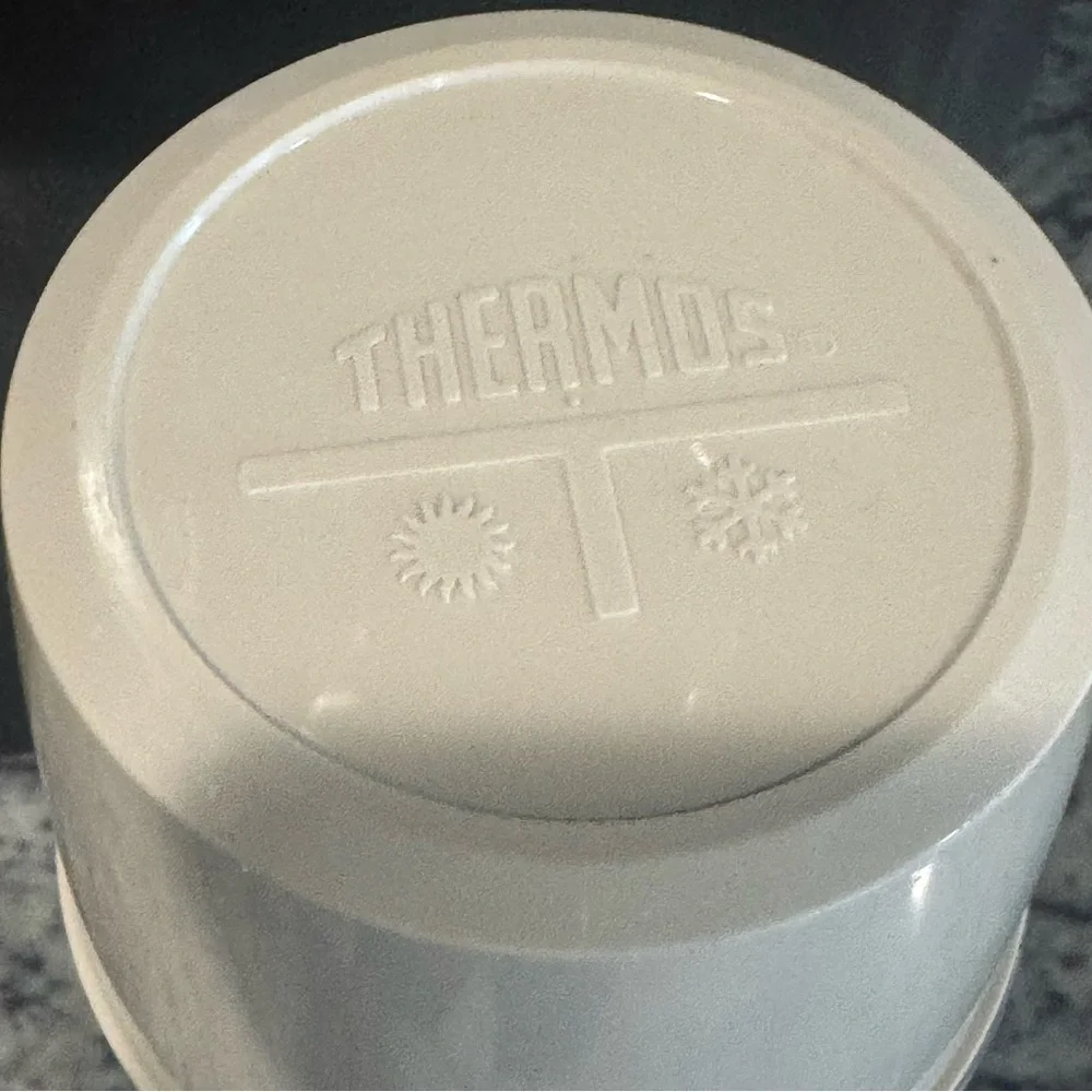 Vintage 70s Thermos & Aladdin Lunch‎ Set – Faux Leather Tote + 2 Bottles + Box